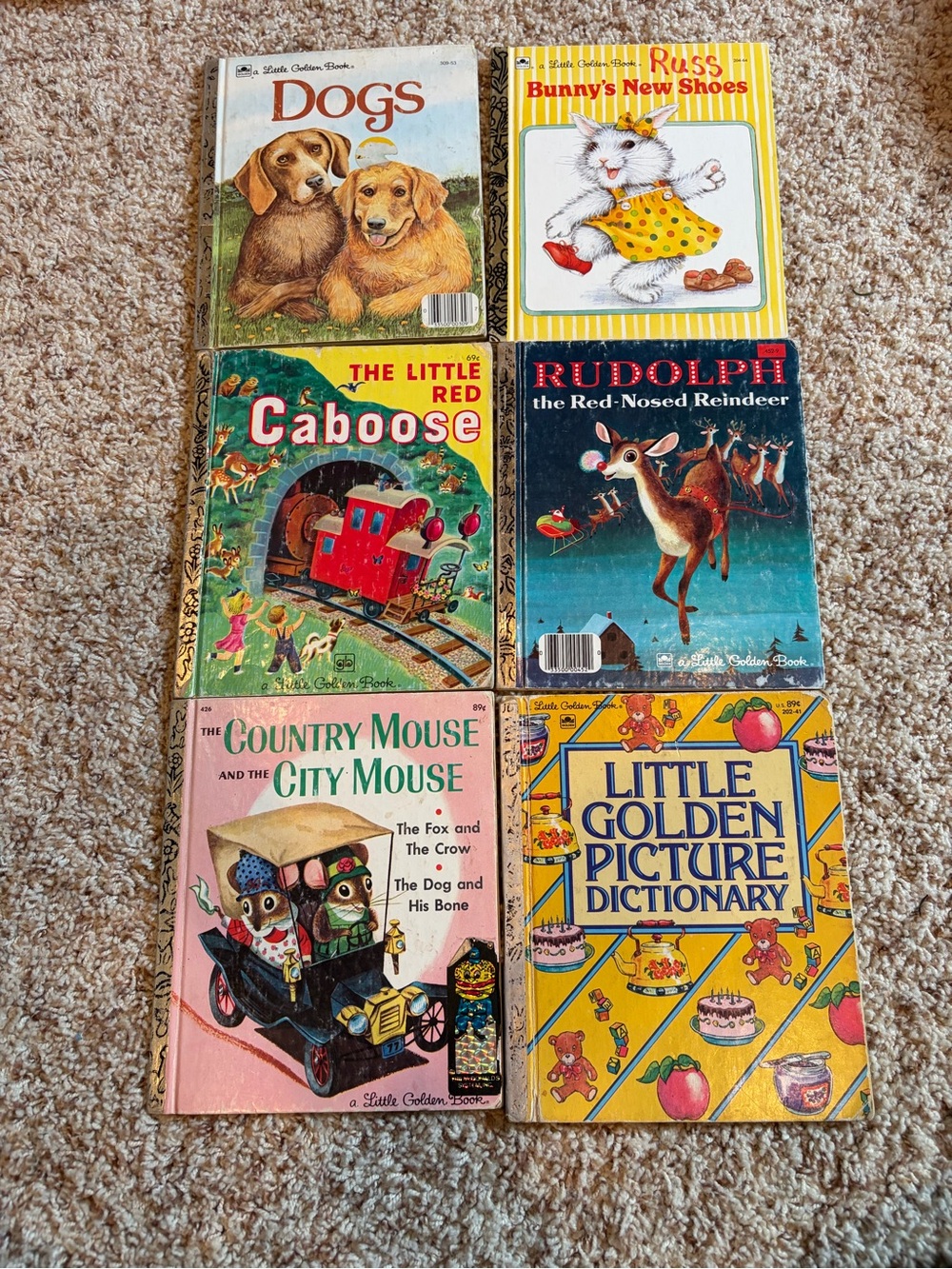 Vintage Little Golden Books Lot